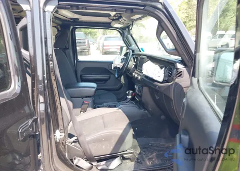 2021 Jeep Wrangler Unlimited Sport Altitude 4X4 из США, поврежденный, VIN 1C4HJXDG5MW808329